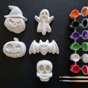 Halloween - Coffret magnets à peindre
