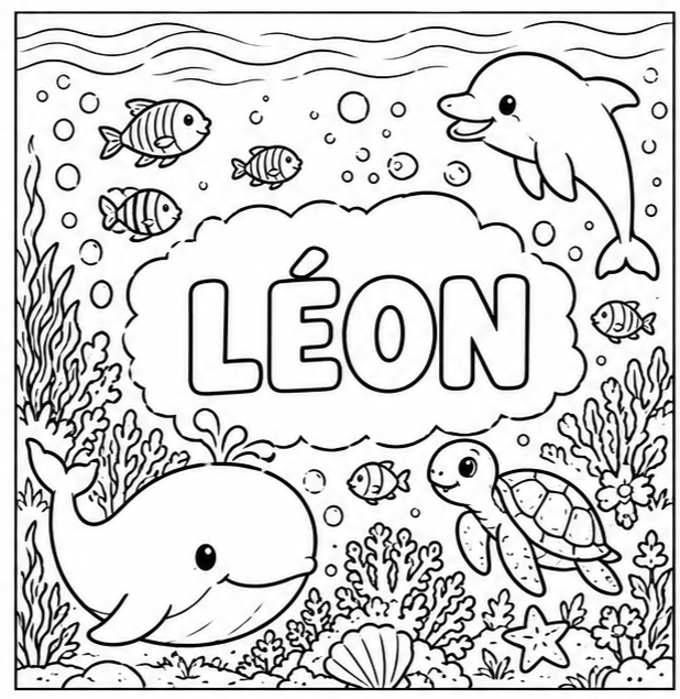 Mini-Toile Personnalisée avec Prénom – Image 2