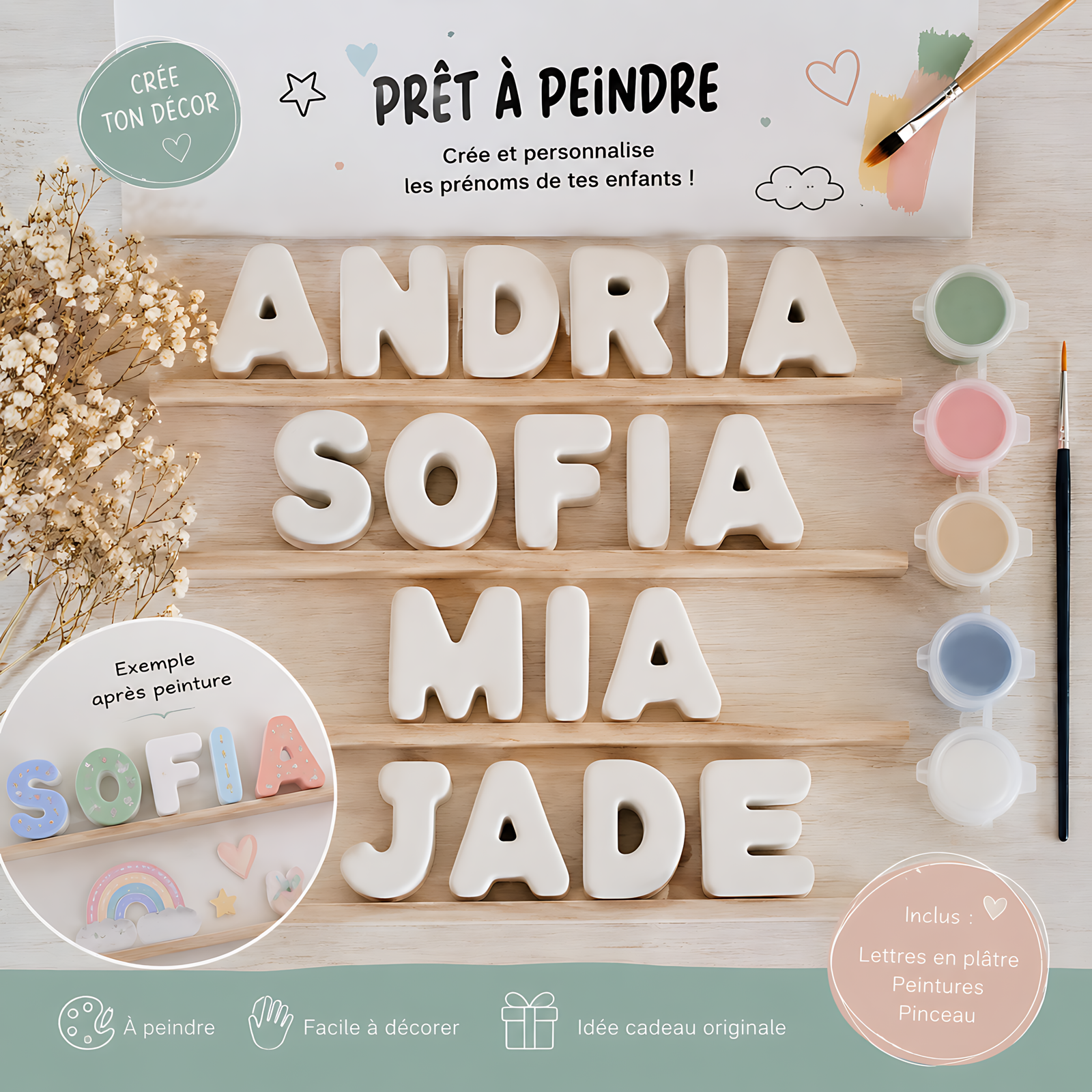 peinture prénom