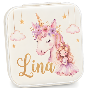 Boîte à Bijoux Personnalisée pour Enfant